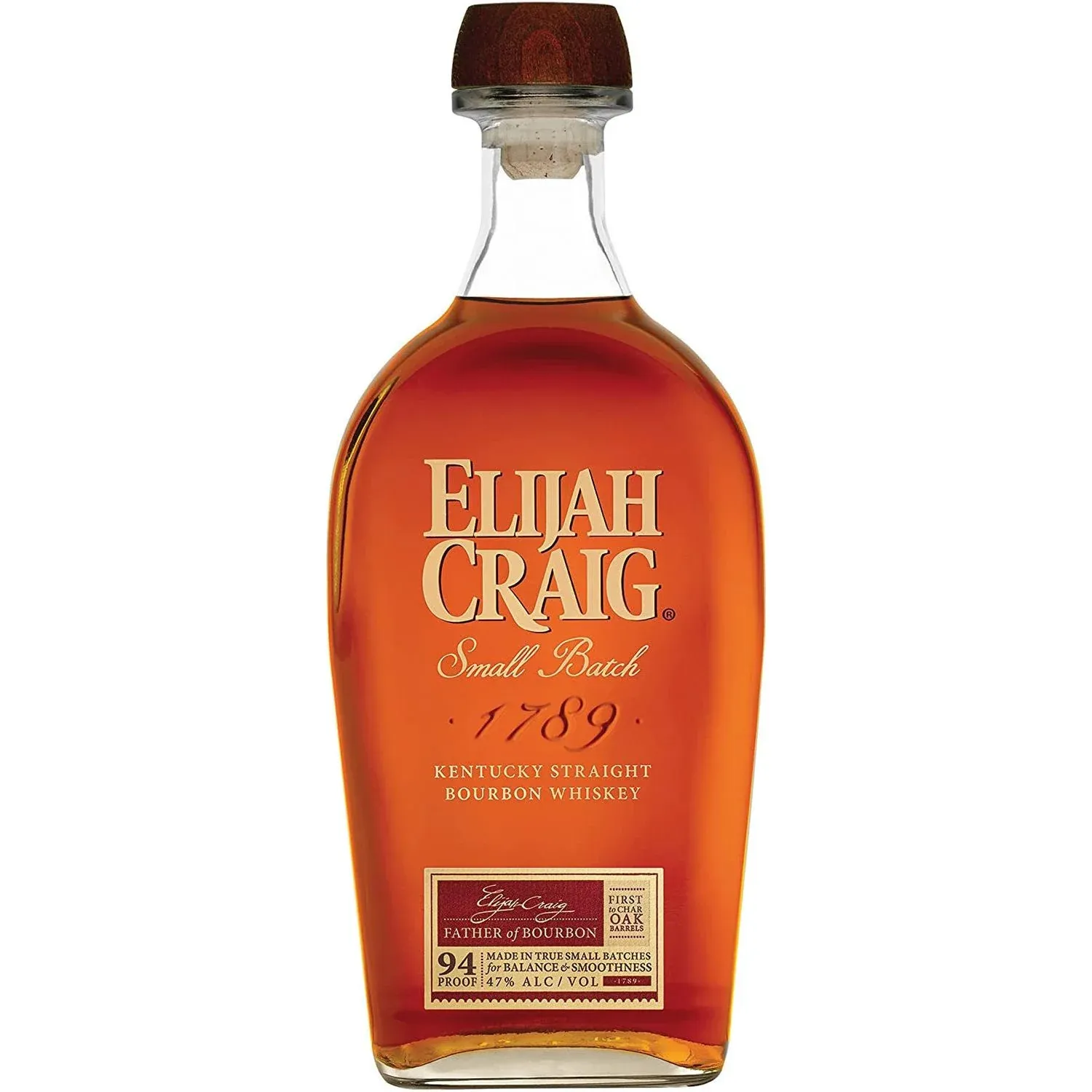Elijah Craig Small Batch Bourbon 94 Proof 1L