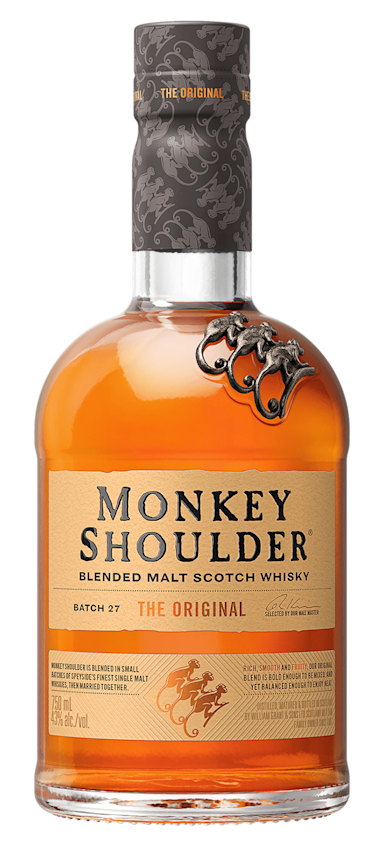 Monkey Shoulder Blended Malt Scotch Whisky 750ml