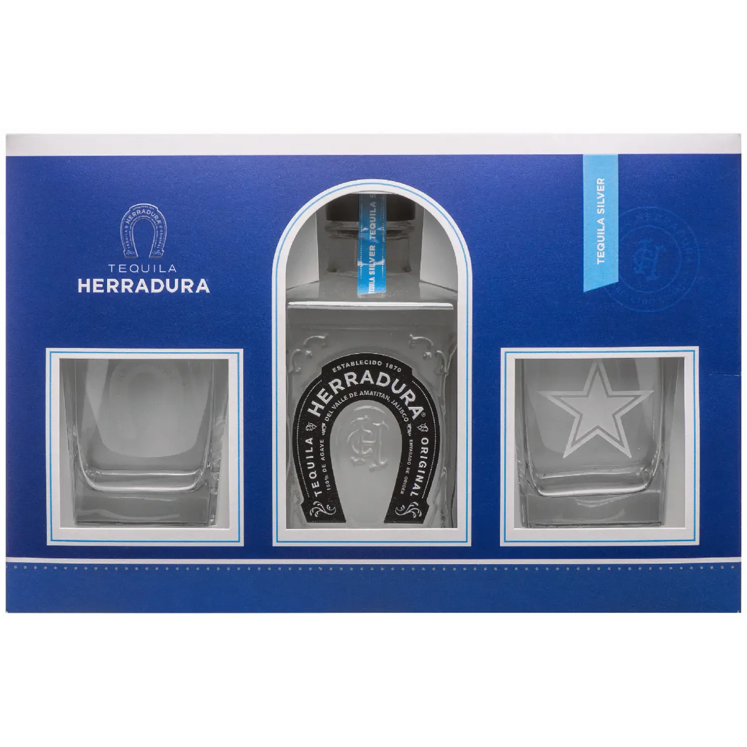 Herradura Silver Tequila Gift Set
