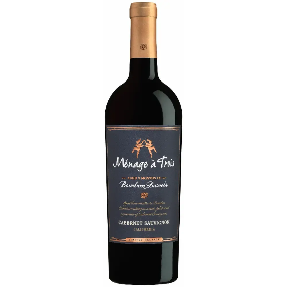 Menage a Trois Bourbon Barrel Cabernet Sauvignon 750ml