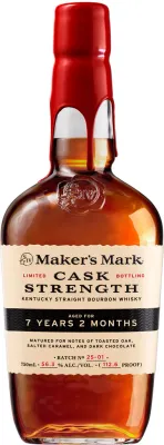 Maker's Mark Cask Strength Bourbon aged 7 Years 3 Months 750ml
