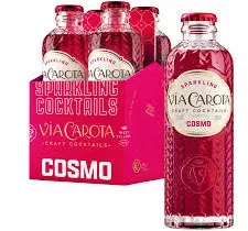 Via Carota Cosmo Sparkling Cocktail 4/200ml