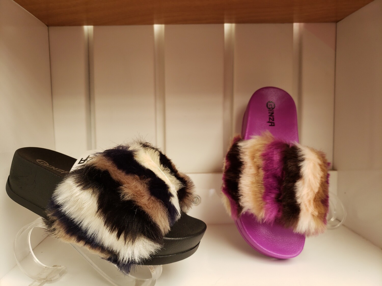 sandalias peluche