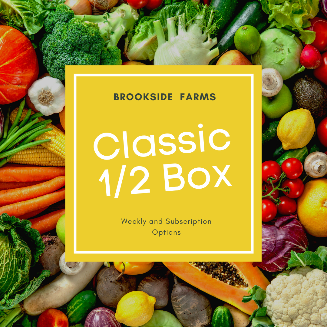 Brookside Farms Classic 1/2 Size Box of Mixed Fruits and Veggies for the Week of October 23rd