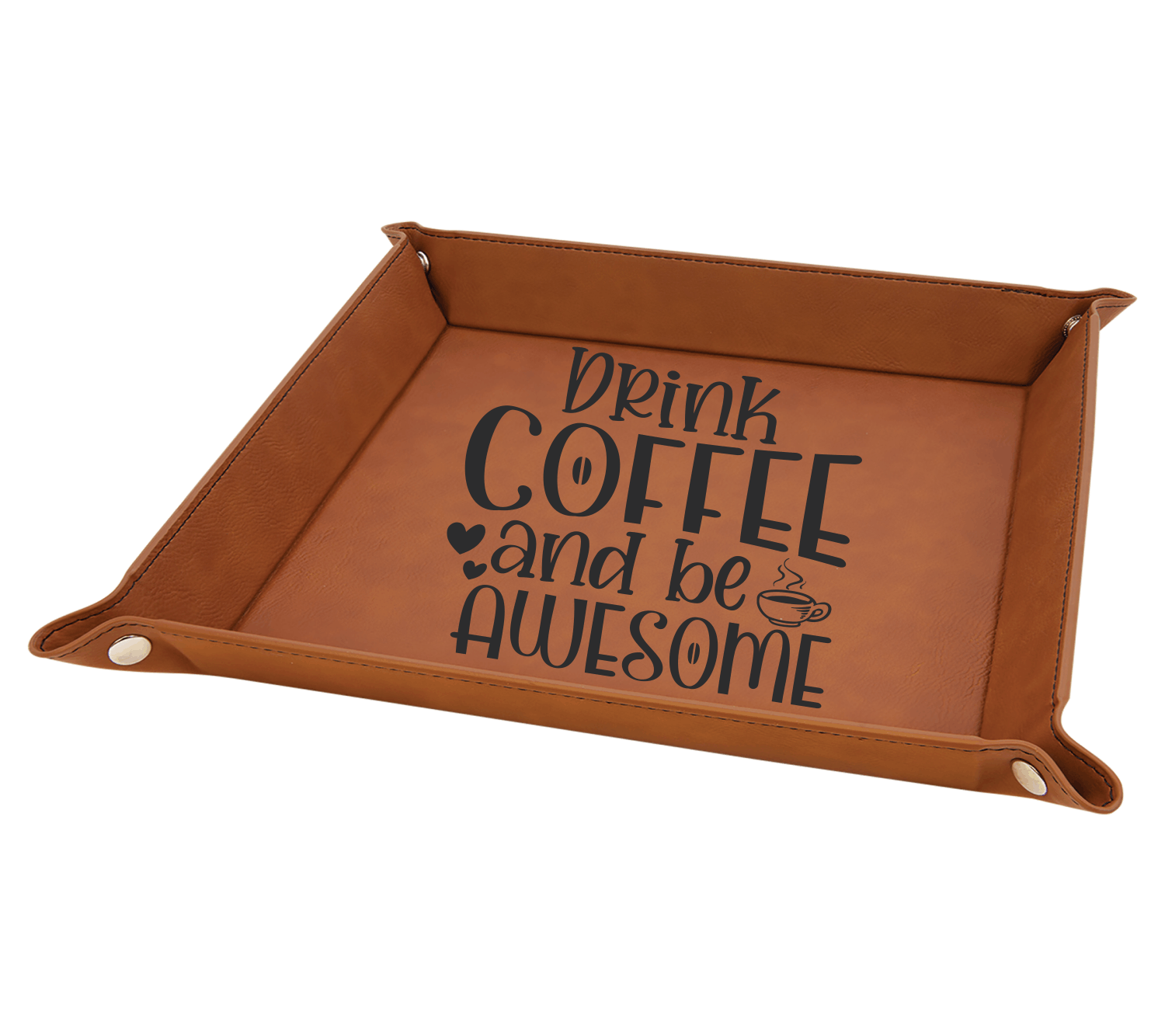 Rawhide Laserable Snap Up Tray