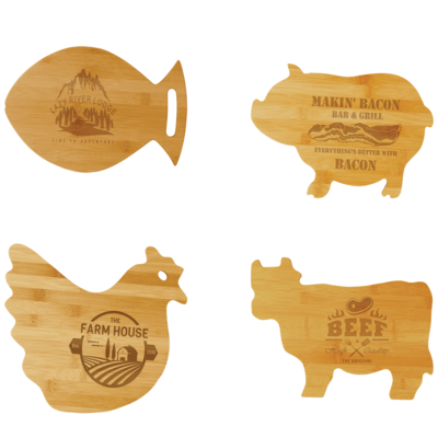 Animal Shape Cutting Boards