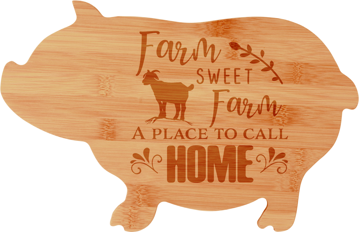 Pig Cutting Board