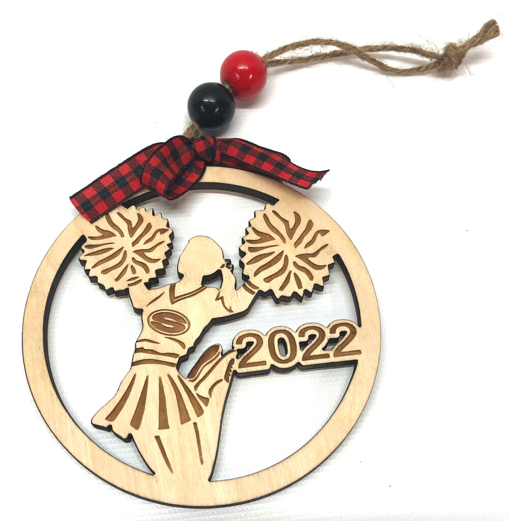 Sonoraville Cheerleader 2022 Ornament