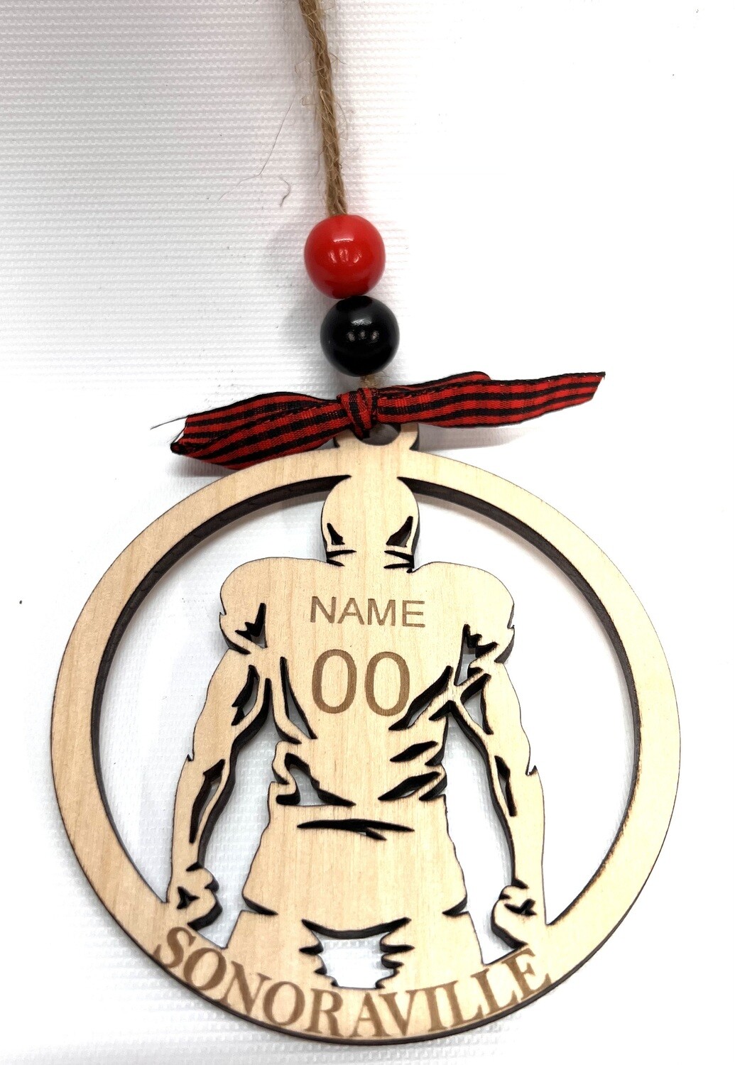 Sonoraville Football Ornament