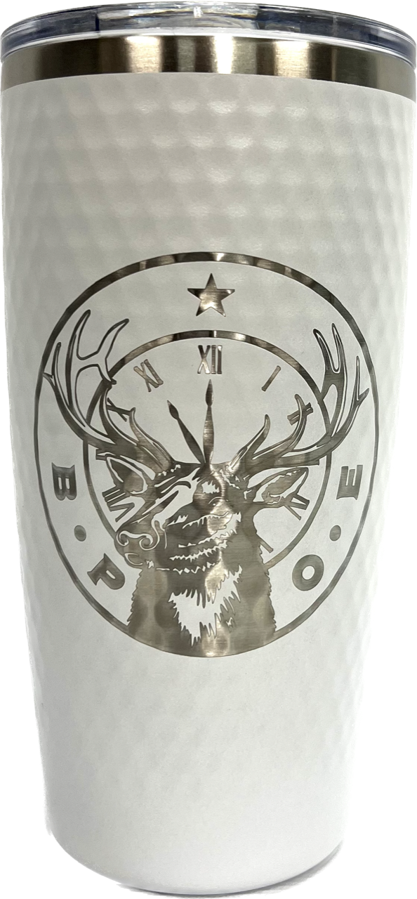 Elks Lodge 20oz Golf Tumbler