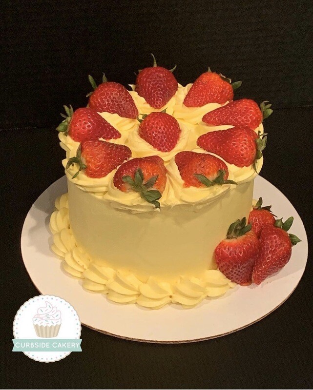 Strawberry Lemonade Cake