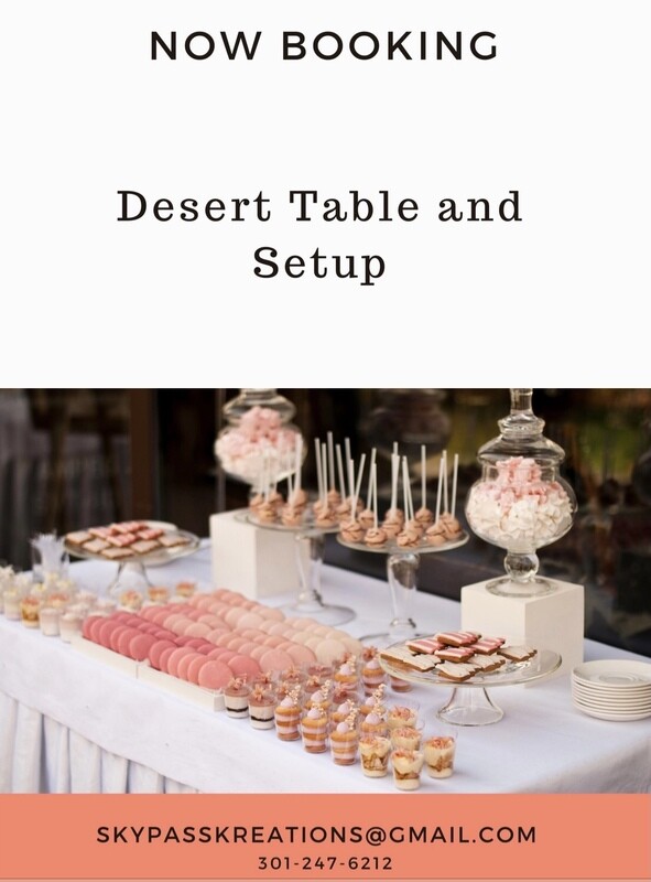 Dessert Table + Setup