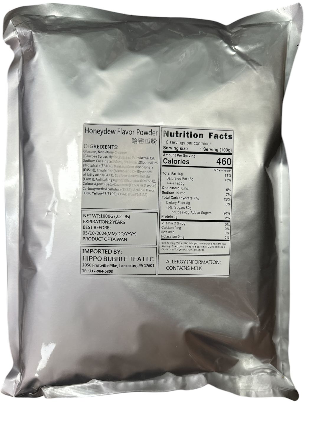 Honeydew Flavor Powder