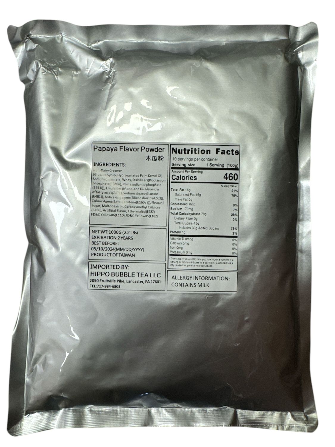 Papaya powder
