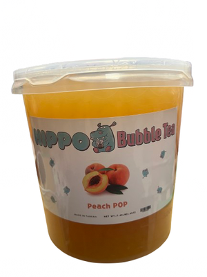 Peach Popping Boba