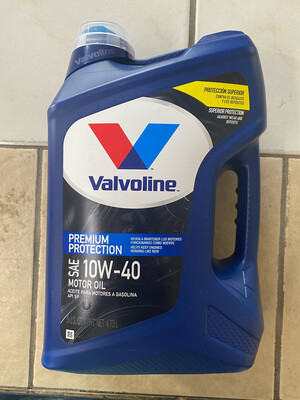 Valvoline 10w40 5 Qts 3 Per Case