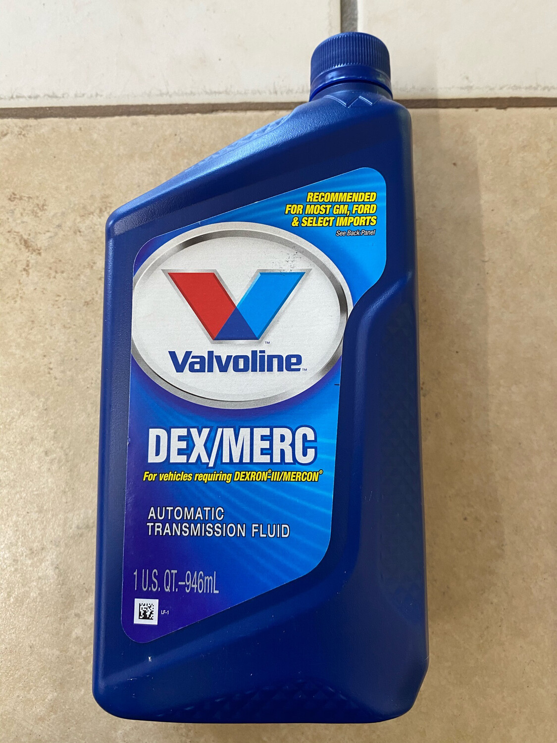 Valvoline Dex 3 Automatic Transmission Fluid 6 Per Case