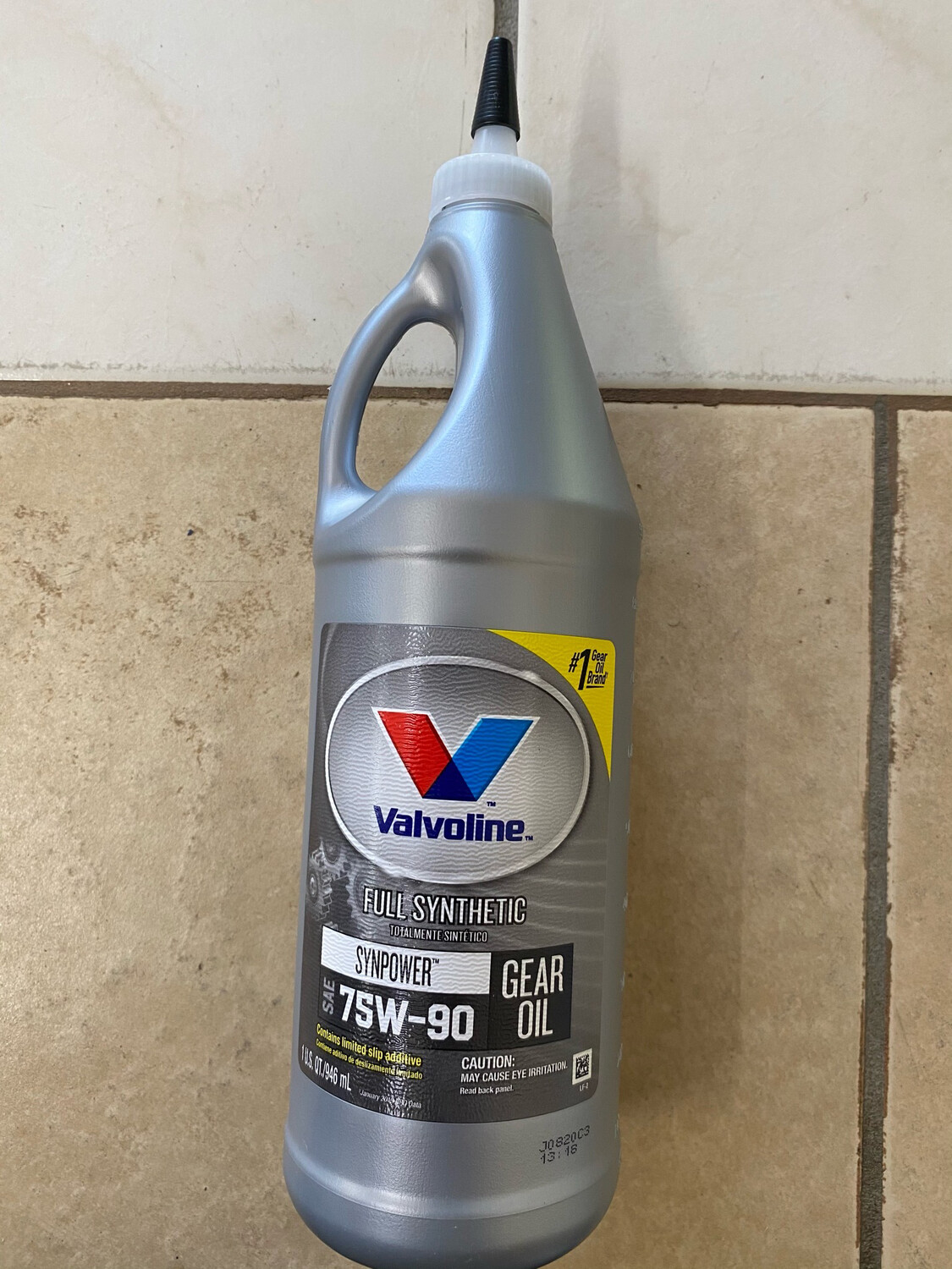 Valvoline Full Synthetic 75w90 Gear Oil Case Of 12