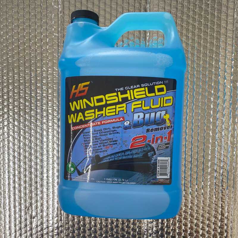 Hs Windshield Washer Fluid 1 Gallon 4 Per Case