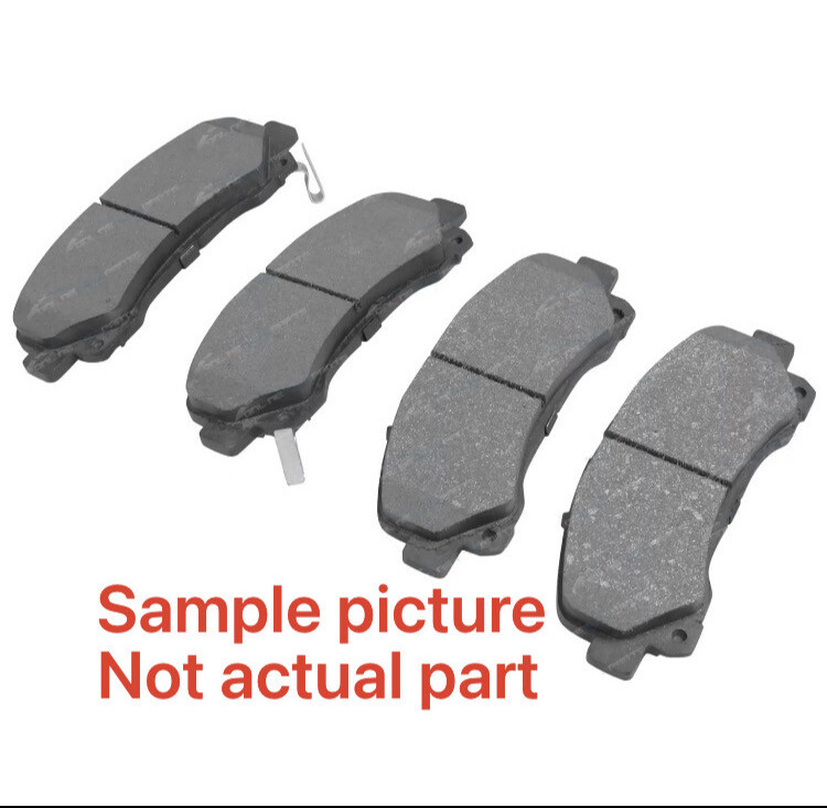 Rav 2006 Rear Brake Pad Mkd1212