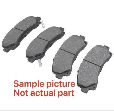 Mkd540 Nissan Premiers Rear Brake Pads