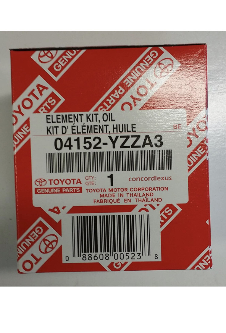 Lexus Oil Filter 04152-yzza3