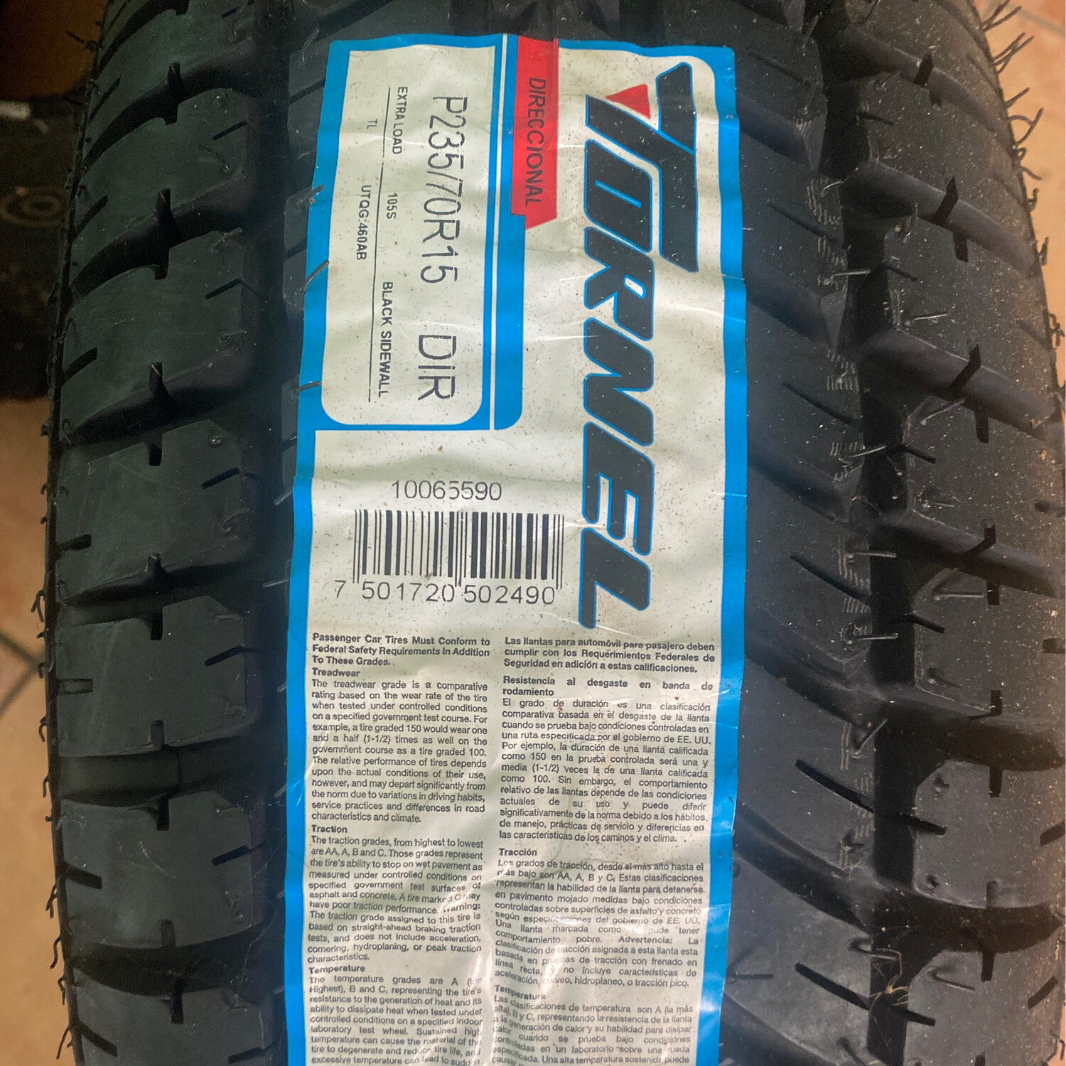 235/70r15 Tire