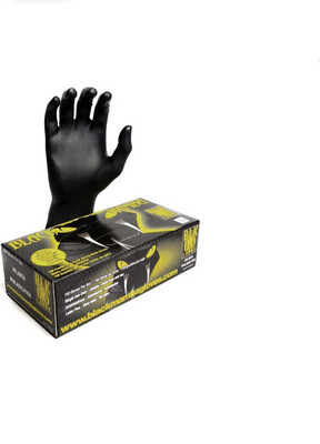 Black Mamba Nitrile Industrial Strength Exam Gloves 100 In A Box 10 Pack Per Box