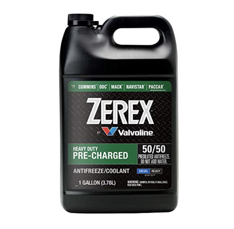 Zerex Antifreeze Green Coolant,1 gal.,RTU ZXPCRU1 6 Per Case