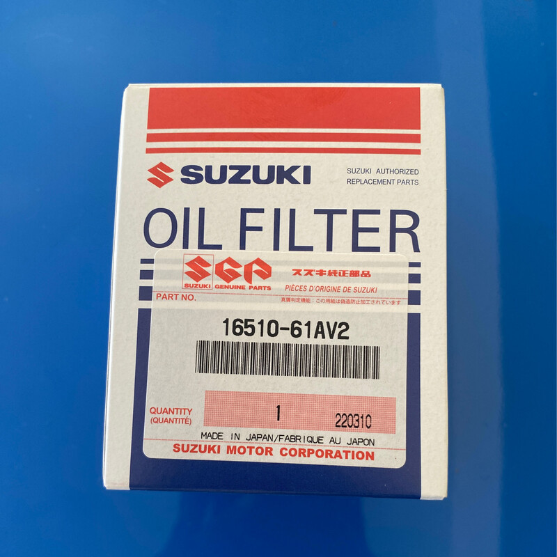 Suzuki 3/4 Cyl Genuine Oil Filter 16510-61av2 Singles