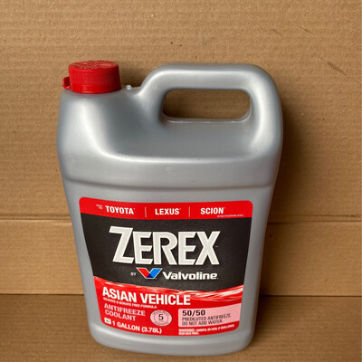 Zerex Valvoline Pink Coolant