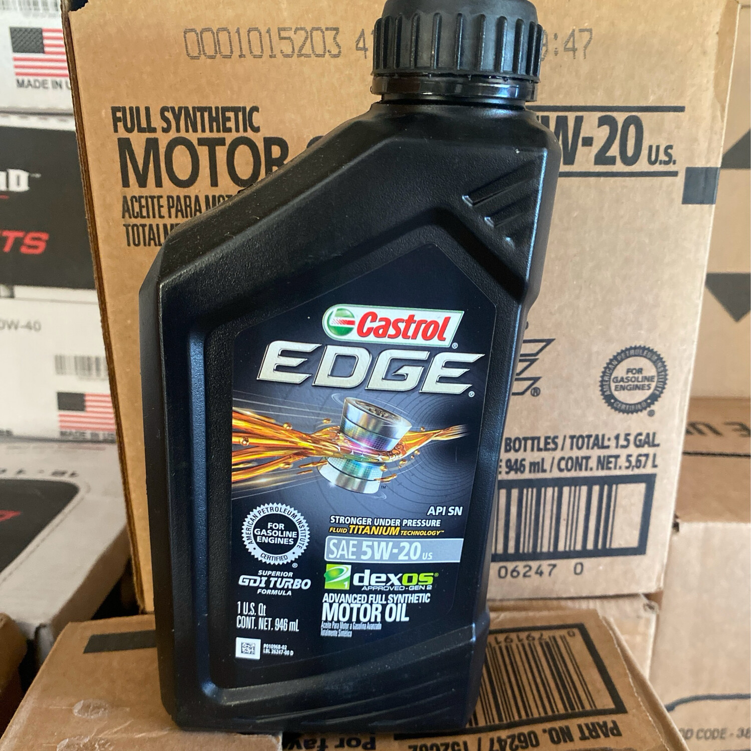 Castrol Synthetic 5w20 6/32 Oz