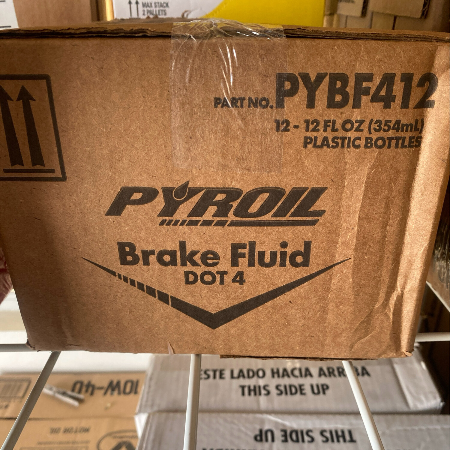 Brake Fluid Dot 4 12 Per Case