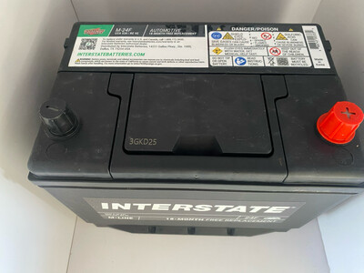 M-24f 550cca 680 Cranking Amps Interstate Battery