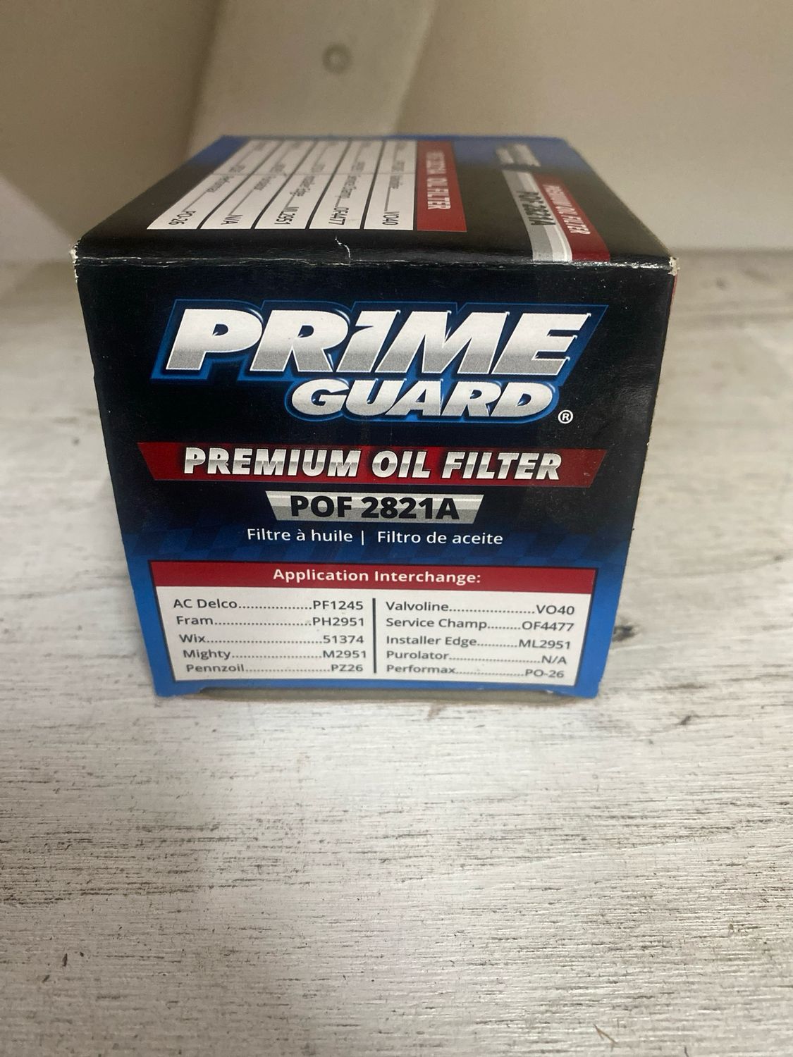 Suzuki Oil Filter Of2821 Singles