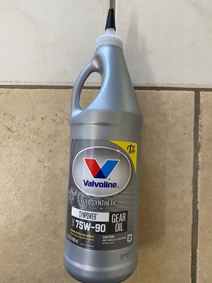 Valvoline Full Synthetic 75w90 Gear Oil