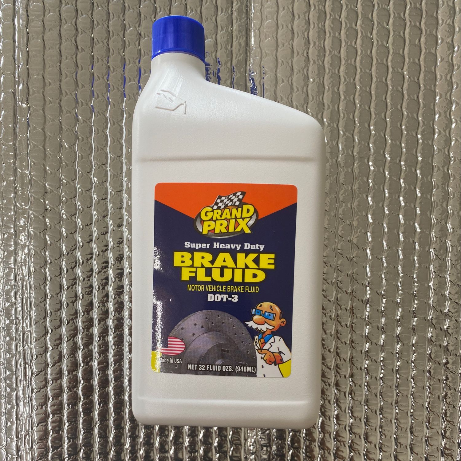 Grand Prix Brake Fluid Dot 3 32 Oz