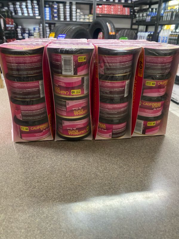 California Scents Cherry Car Scents 48 Case