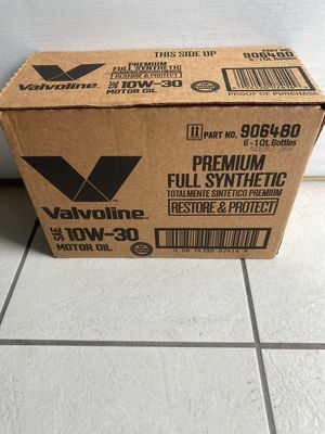 Valvoline Protection Full Synthetic 10w30 6/32 Oz