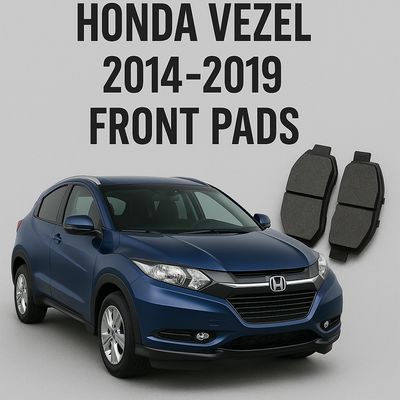 Honda Vezel 2014 to 2019 Front pads: Mkd1654 Ceramic With Shim And Clips