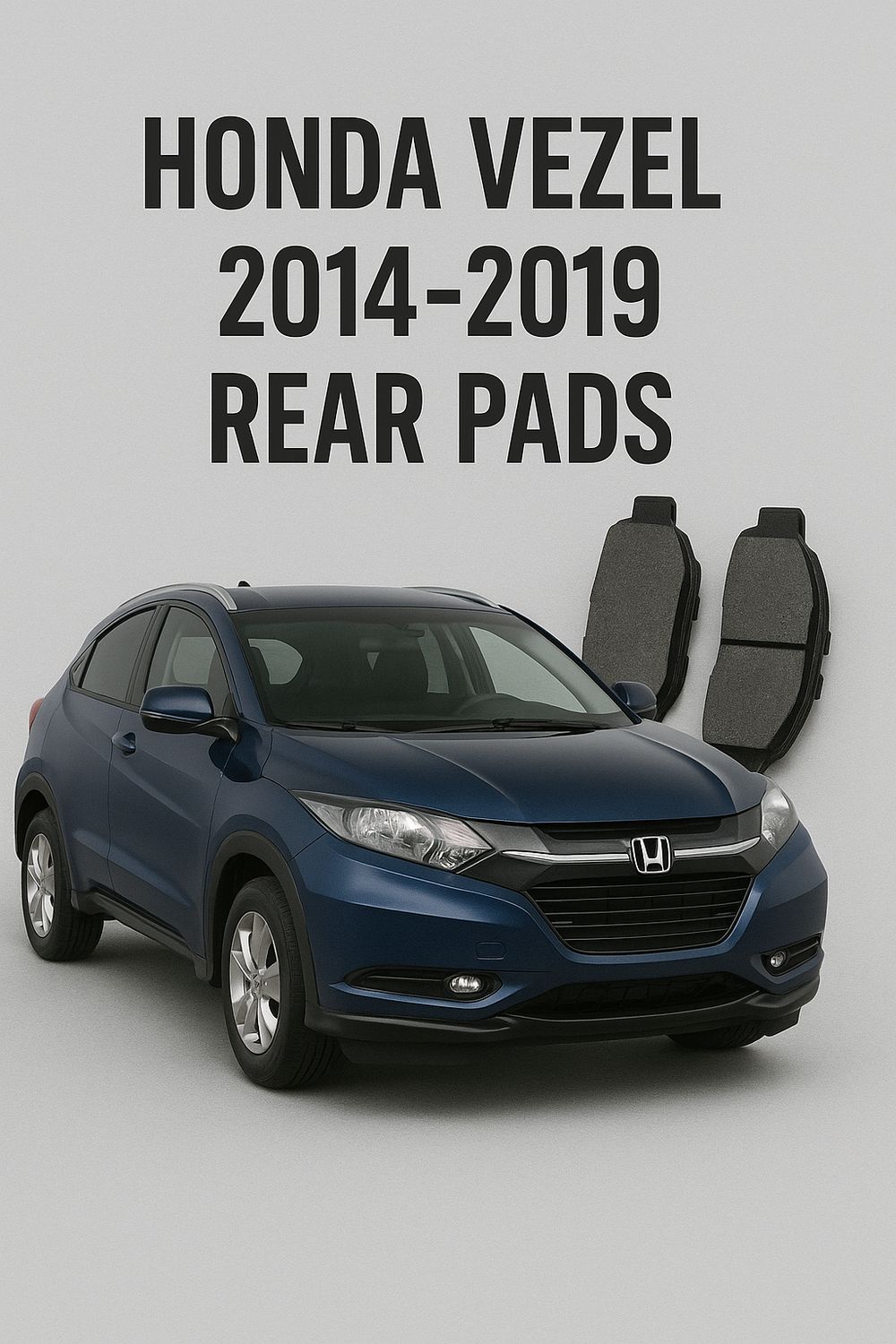 Honda Vezel 2014 to 2019 Rear pads: Mkd1841