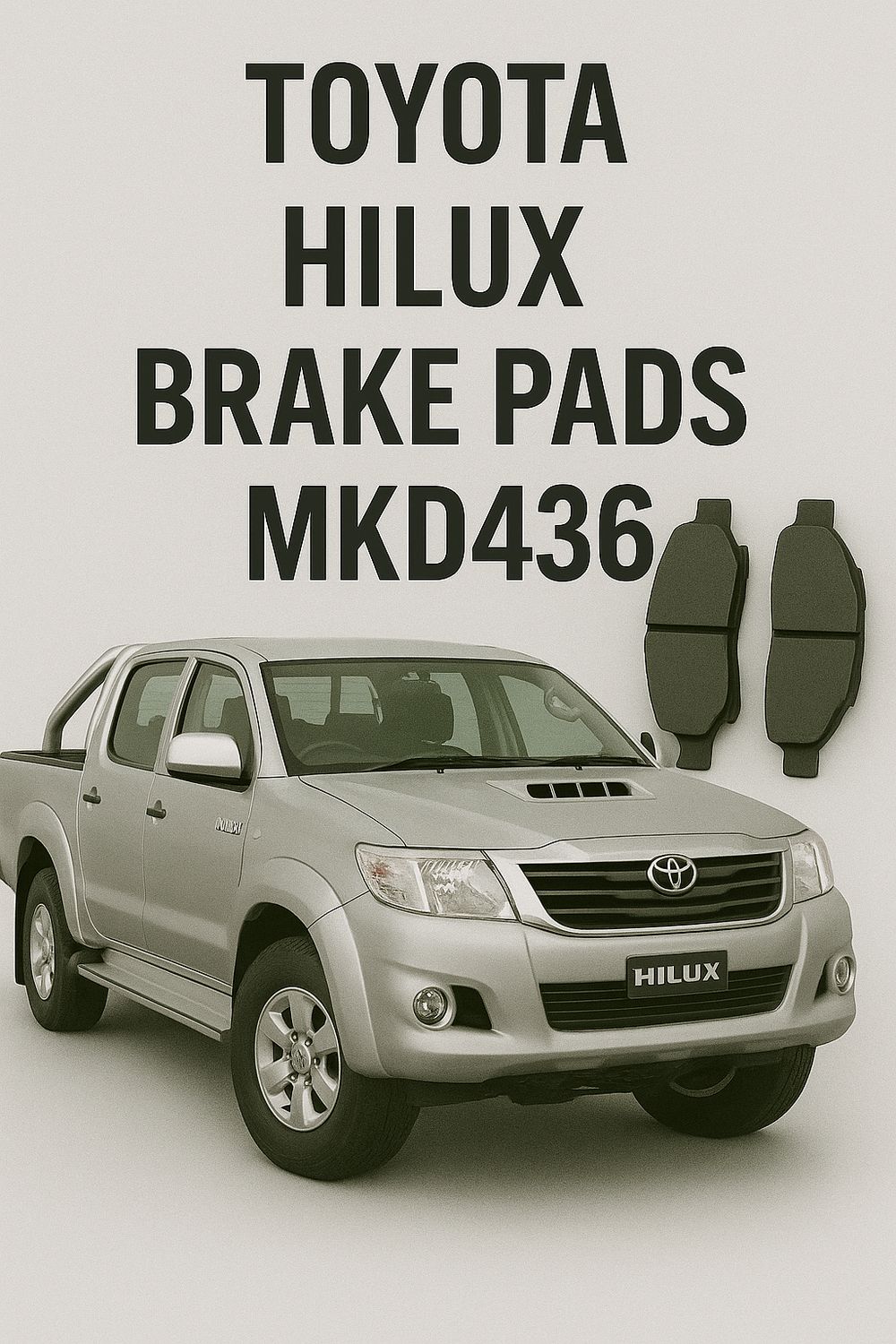 TOYOTA HILUX BRAKE PADS Mkd436