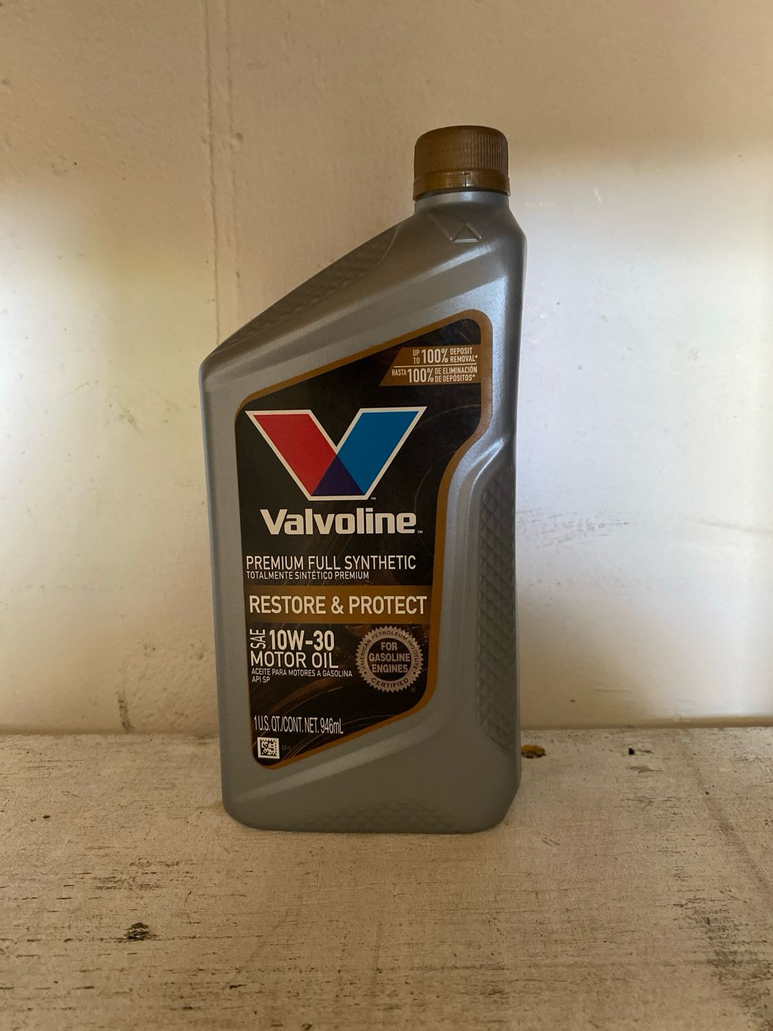 Valvoline Protection Full Synthetic 10w30 6/32 Oz
