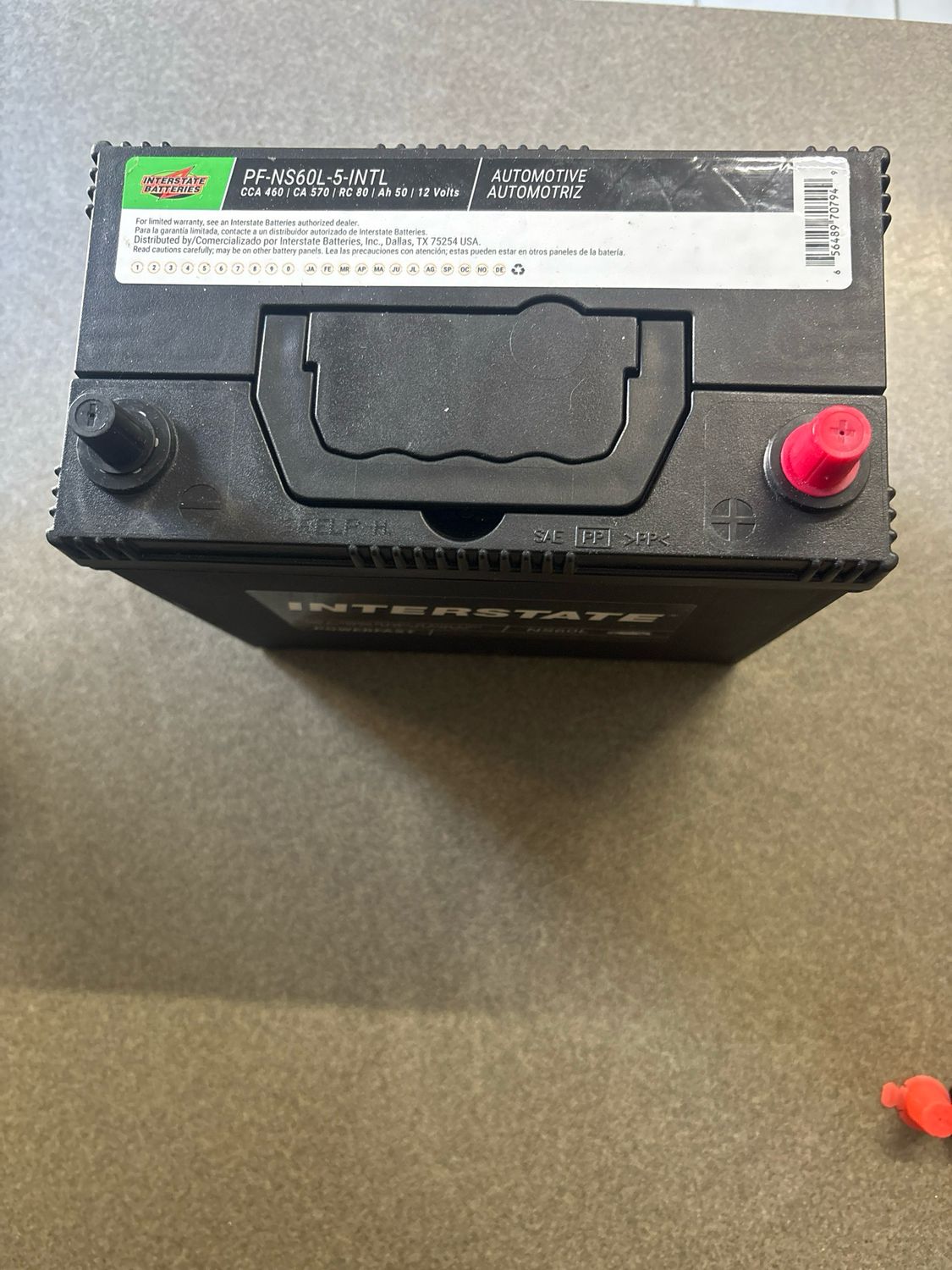 Interstate Ns60L Battery