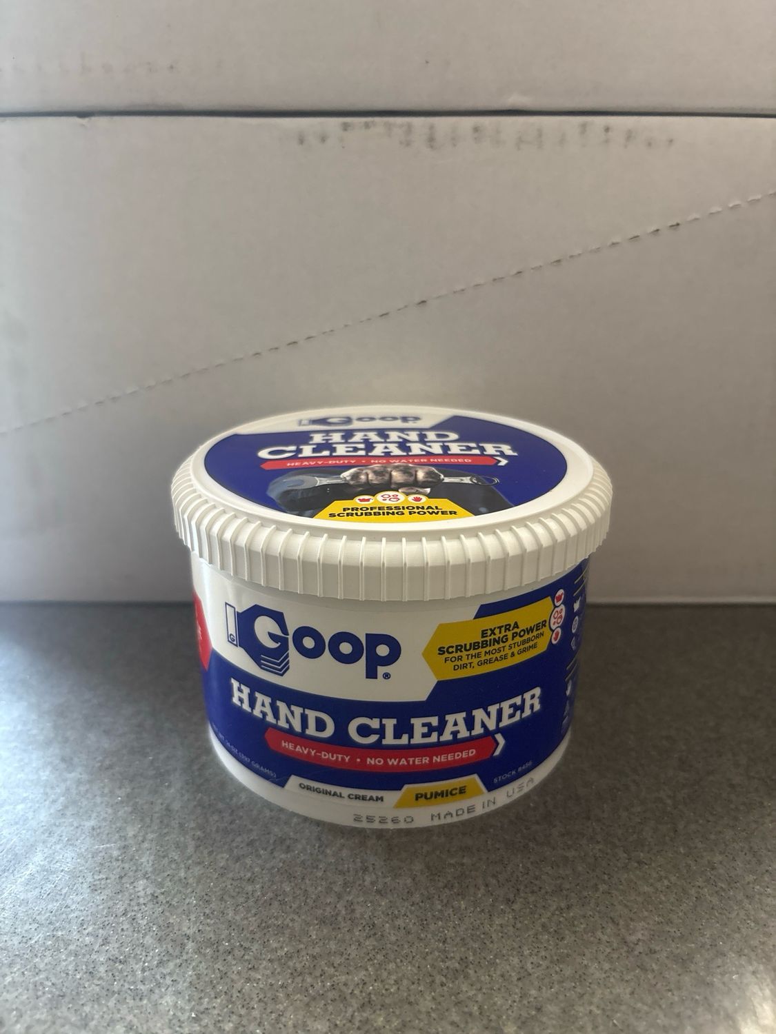 Goop Hand Cleaner Pumice 12/14oz