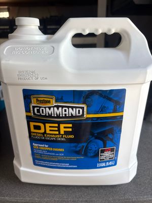 Prestone Command Def Blue 2.5 Gallons
