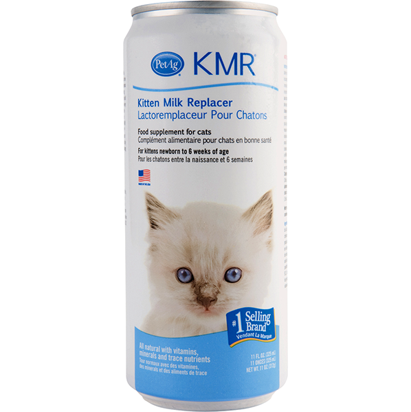 Sustituto de leche líquida PetAg KMR para gatitos