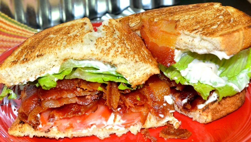 Toasted B.L.T Sandwich