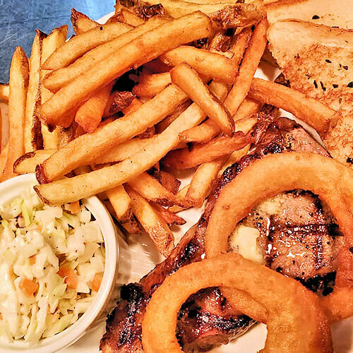 Striploin Steak n' Chips