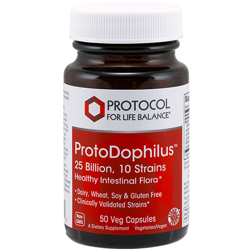 Protodophilus Probiotic 25bil 50tab Protocol for Life Balance (4 or more $22.99 each)